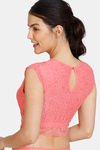 Zivame Padded Wired Full Coverage Blouse Bra - Tea Rose — thumbnail 2